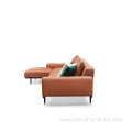 modern Quality Italian Living Room Genuine Leather Sofa